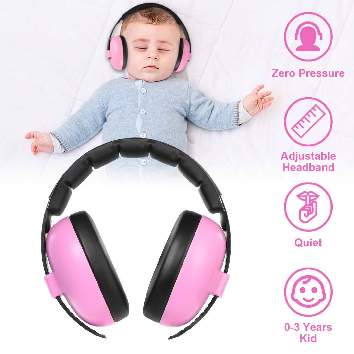 Baby Earmuffs Hearing Protection DailySale