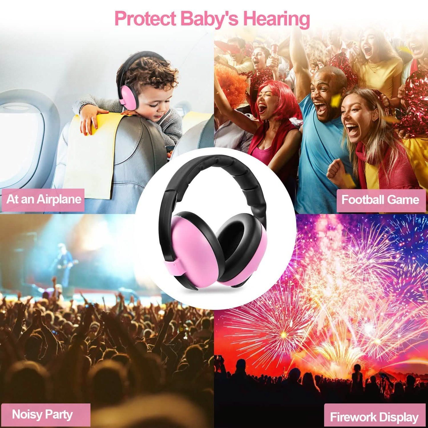 Baby Earmuffs Hearing Protection DailySale