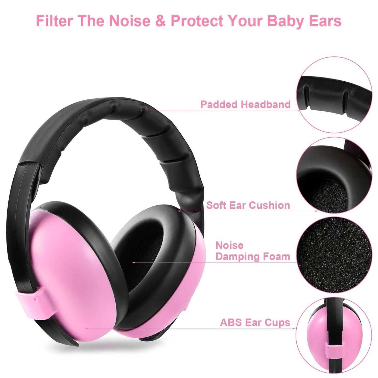 Baby Earmuffs Hearing Protection DailySale