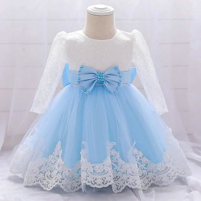 Baby Girls' Basic Christening Floral Dress DailySale