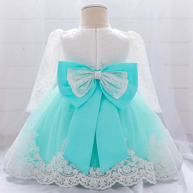 Baby Girls' Basic Christening Floral Dress DailySale
