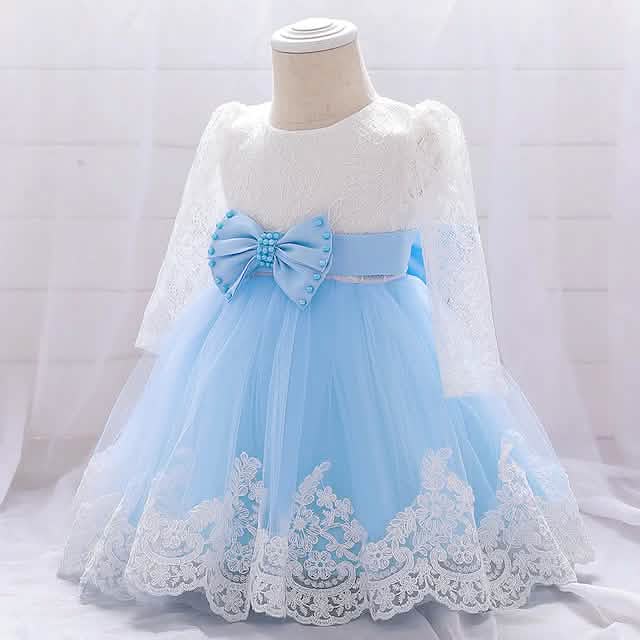 Baby Girls' Basic Christening Floral Dress DailySale