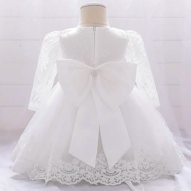 Baby Girls' Basic Christening Floral Dress DailySale