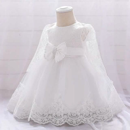 Baby Girls' Basic Christening Floral Dress DailySale
