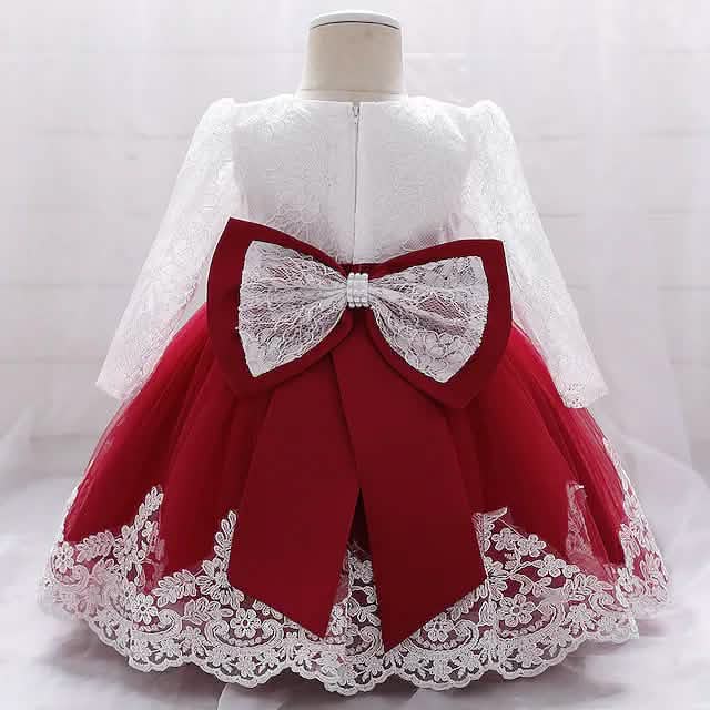 Baby Girls' Basic Christening Floral Dress DailySale