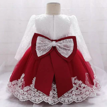 Baby Girls' Basic Christening Floral Dress DailySale
