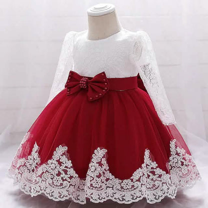 Baby Girls' Basic Christening Floral Dress DailySale