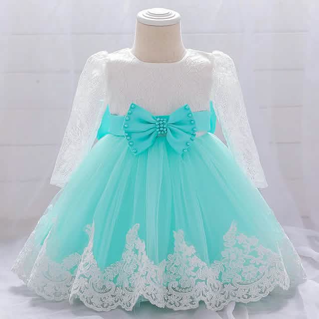 Baby Girls' Basic Christening Floral Dress DailySale