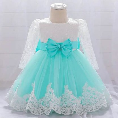 Baby Girls' Basic Christening Floral Dress DailySale