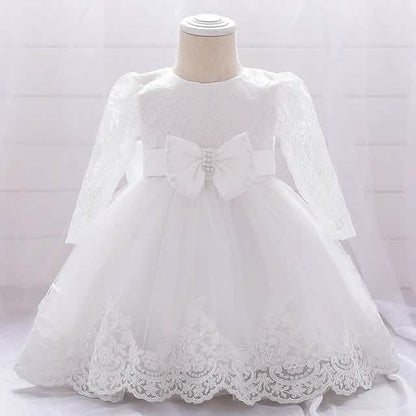 Baby Girls' Basic Christening Floral Dress DailySale