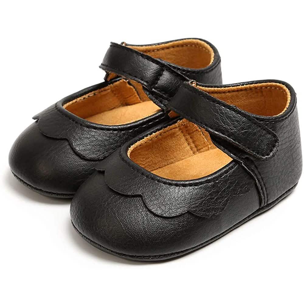 Baby Girls Mary Jane Flats Non-Slip Toddler First Walkers Princess Dress Shoes DailySale