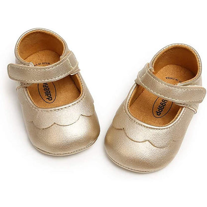Baby Girls Mary Jane Flats Non-Slip Toddler First Walkers Princess Dress Shoes DailySale