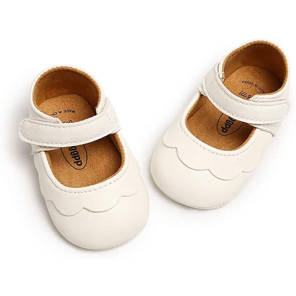 Baby Girls Mary Jane Flats Non-Slip Toddler First Walkers Princess Dress Shoes DailySale