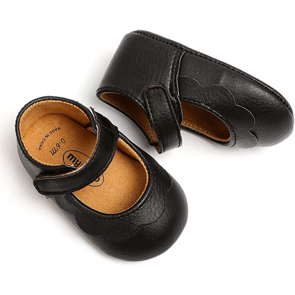 Baby Girls Mary Jane Flats Non-Slip Toddler First Walkers Princess Dress Shoes DailySale