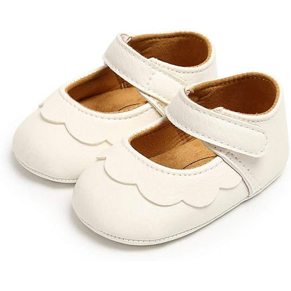 Baby Girls Mary Jane Flats Non-Slip Toddler First Walkers Princess Dress Shoes DailySale