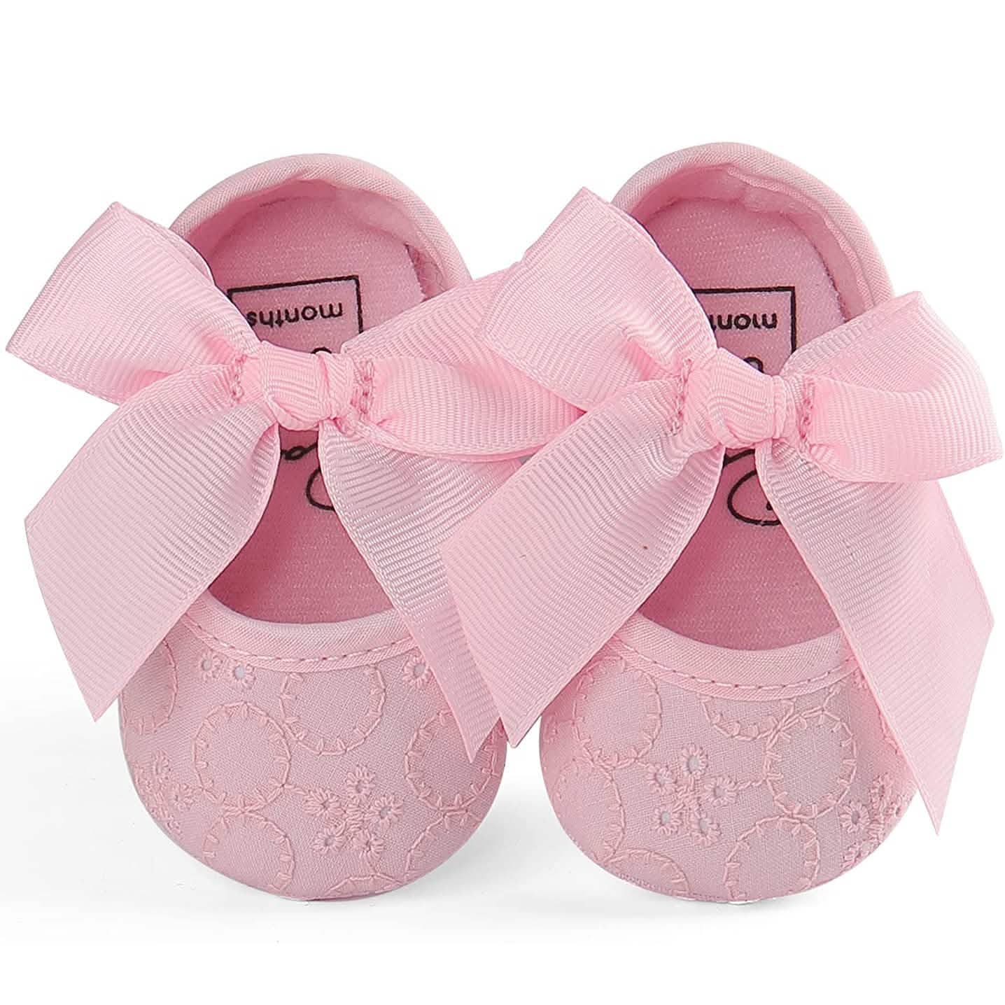 Baby Girls Princess Bowknot Soft Sole Cloth Crib Shoes Sneaker DailySale