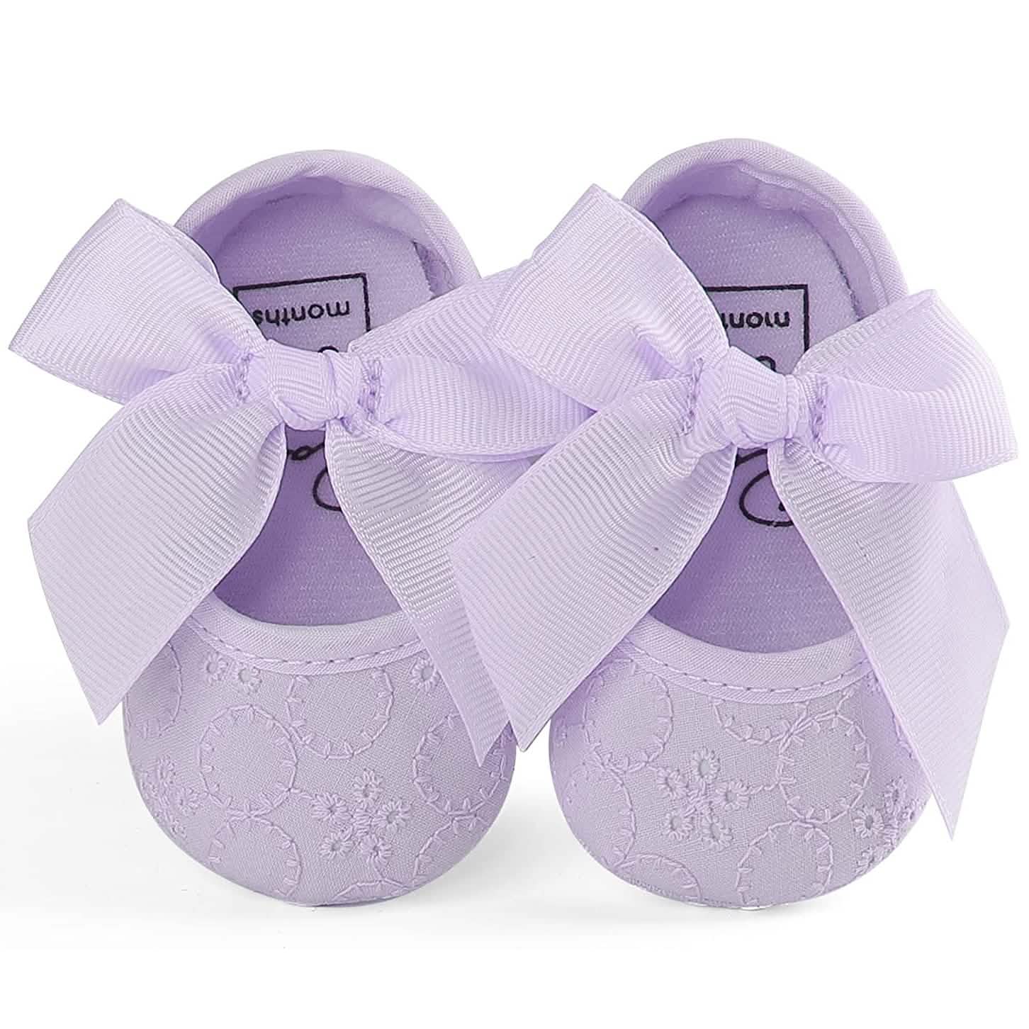 Baby Girls Princess Bowknot Soft Sole Cloth Crib Shoes Sneaker DailySale