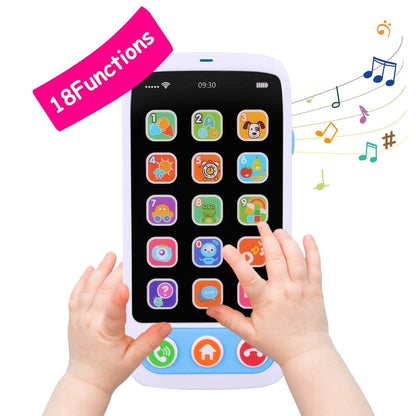 Baby Infant Interactive Educational Phone with Music Light DailySale