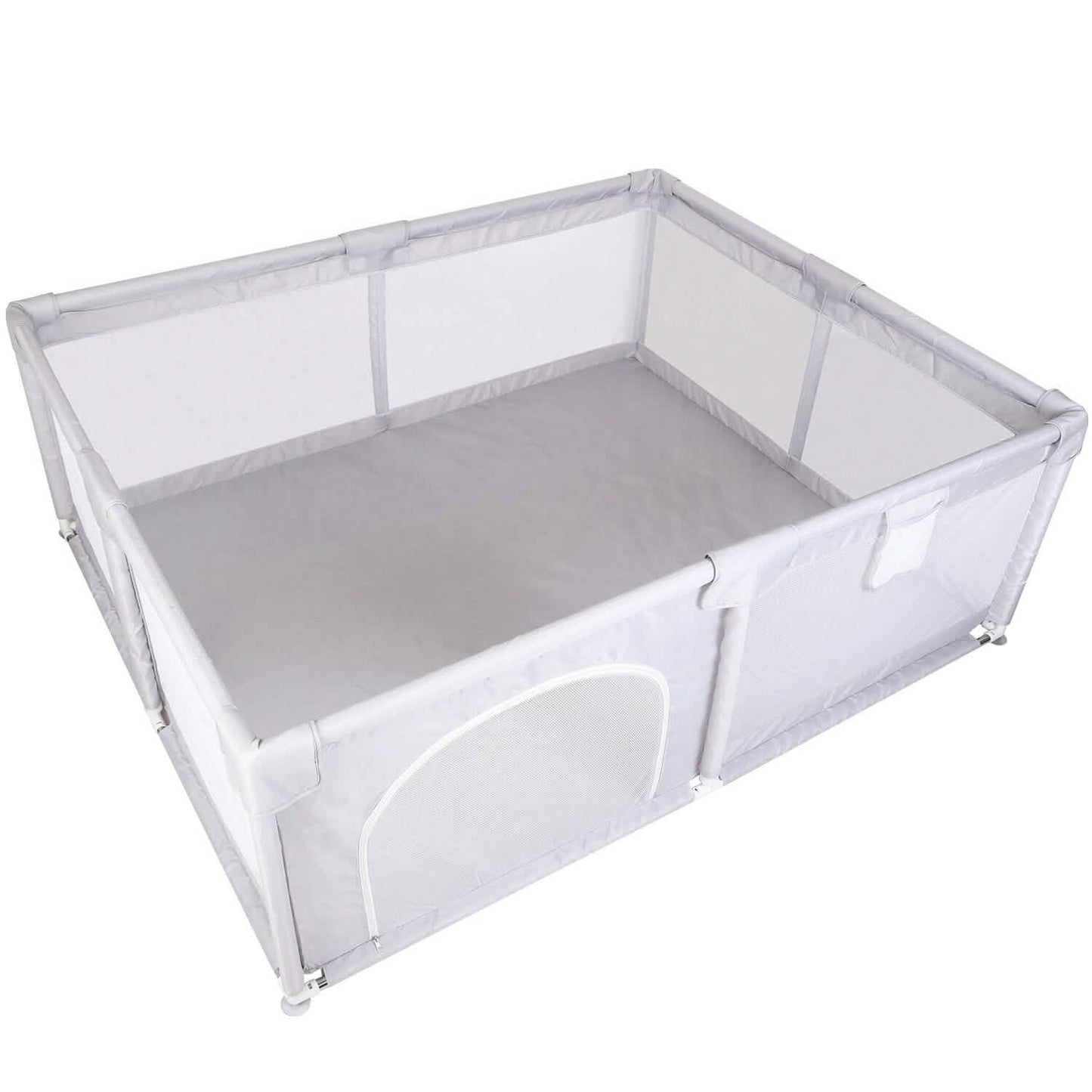 Baby Playpen with Anti-Suction Base Zipper Door DailySale