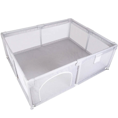 Baby Playpen with Anti-Suction Base Zipper Door DailySale