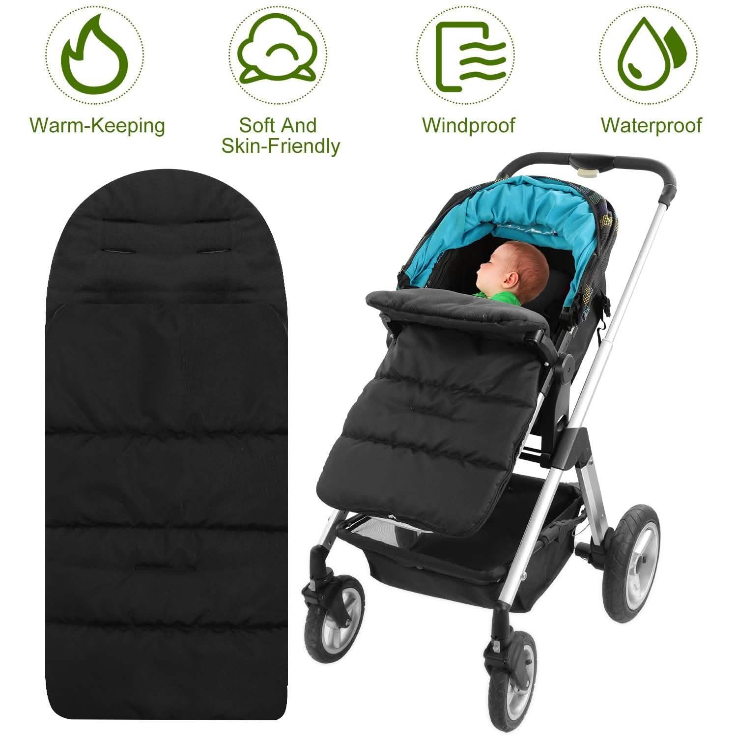 Baby Stroller Sleeping Bag Newborn Swaddle Wrap Toddler Footmuff Blanket DailySale