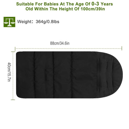 Baby Stroller Sleeping Bag Newborn Swaddle Wrap Toddler Footmuff Blanket DailySale
