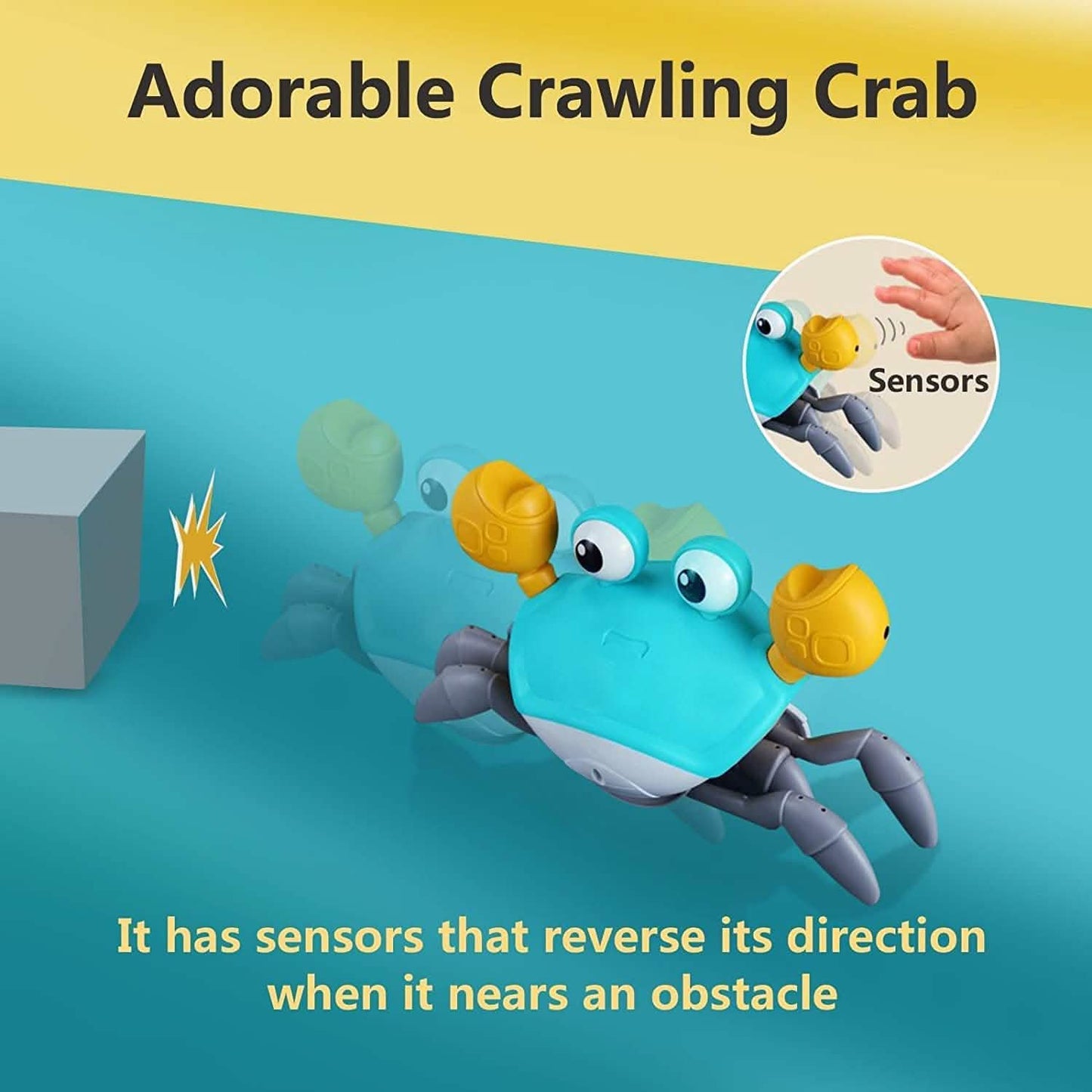 Baby Toys Infant Crawling Crab DailySale