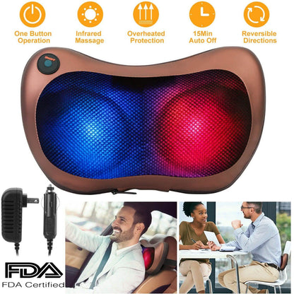 Back Neck and Shoulder Massage Pillow DailySale