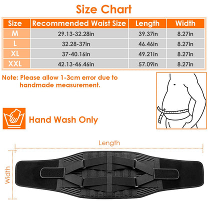 Back Support Brace Breathable Mesh Lumbar Support Belt DailySale
