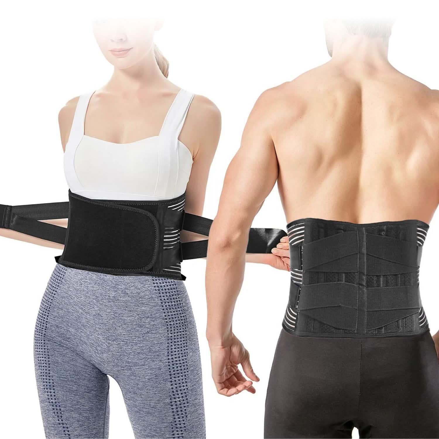 Back Support Brace Breathable Mesh Lumbar Support Belt DailySale