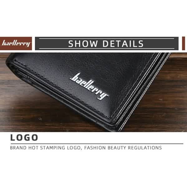 Baellerry Men's Zipper Short Fashion Wallet DailySale