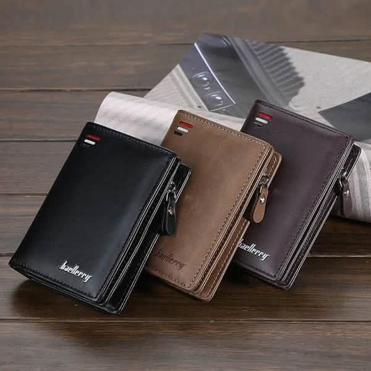 Baellerry Men's Zipper Short Fashion Wallet DailySale
