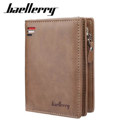 Baellerry Men's Zipper Short Fashion Wallet DailySale