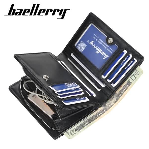 Baellerry Men's Zipper Short Fashion Wallet DailySale