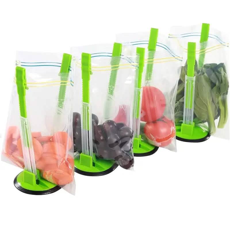Baggy Rack Holder Plastic Bag for Food Prep DailySale