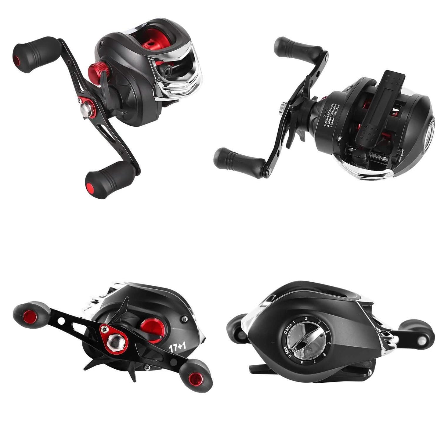 Baitcasting Fishing Reel High Speed Long Cast Distance DailySale