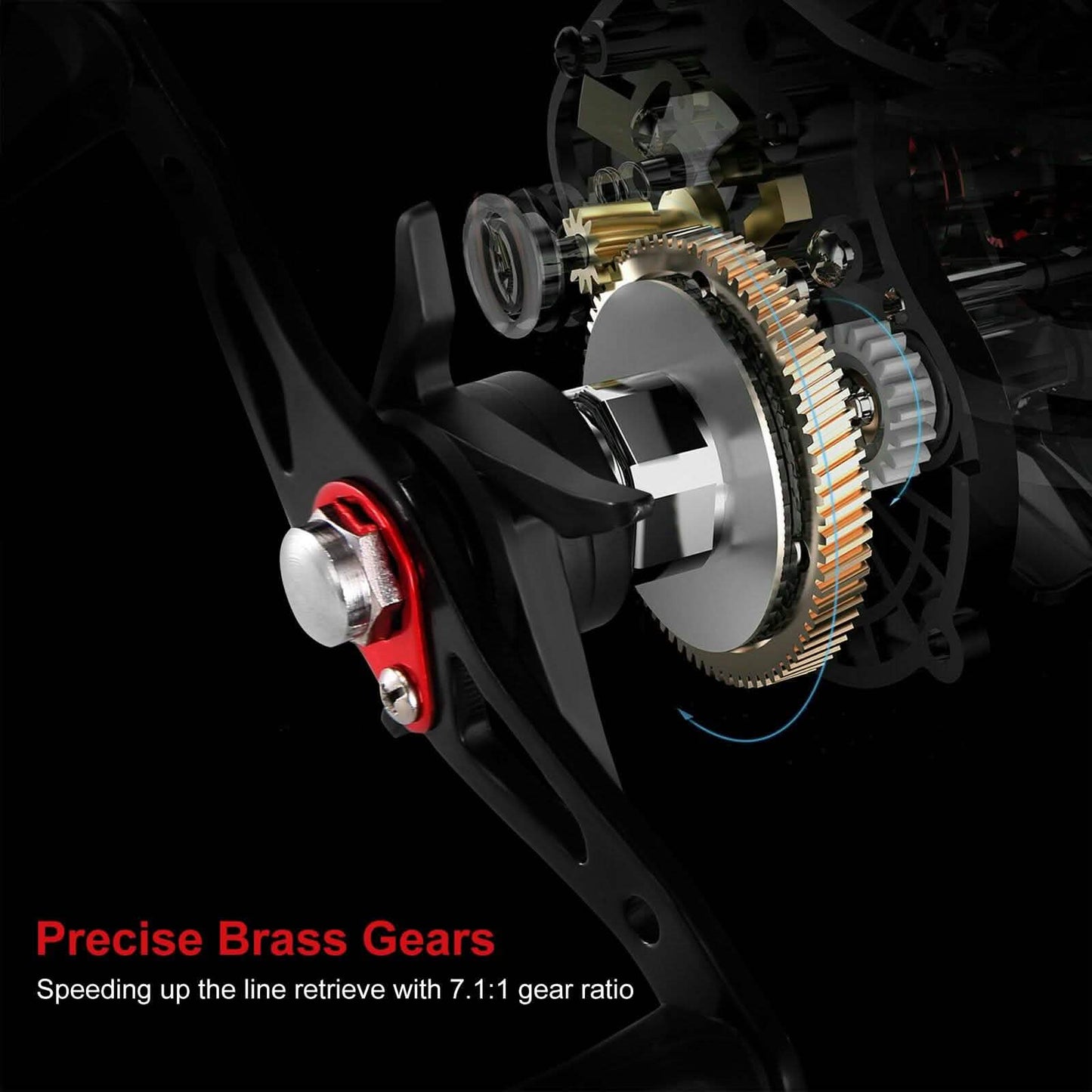 Baitcasting Fishing Reel High Speed Long Cast Distance DailySale