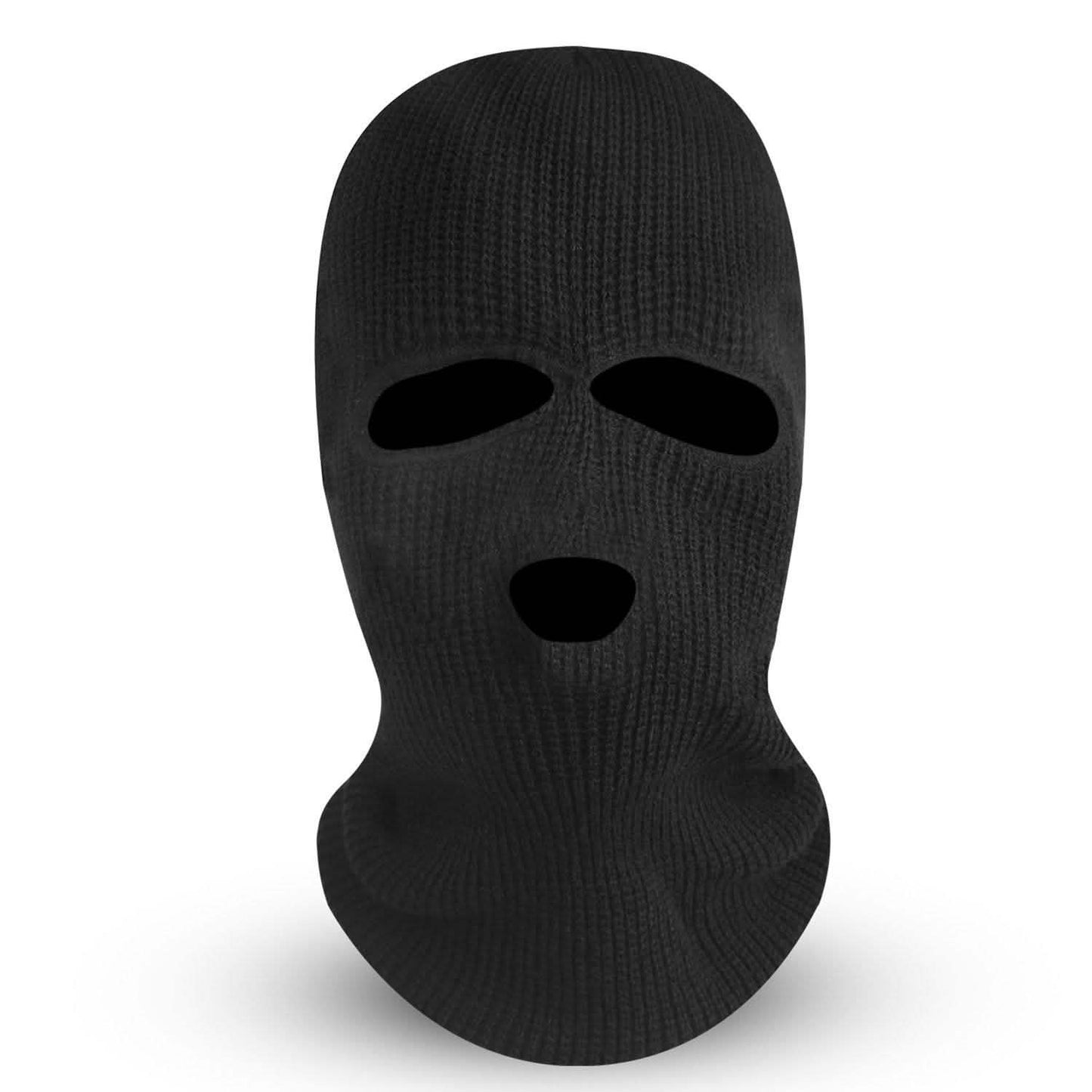 Balaclava Face Mask 3-Hole Knitted Windproof Ski Mask Full Face Cover DailySale