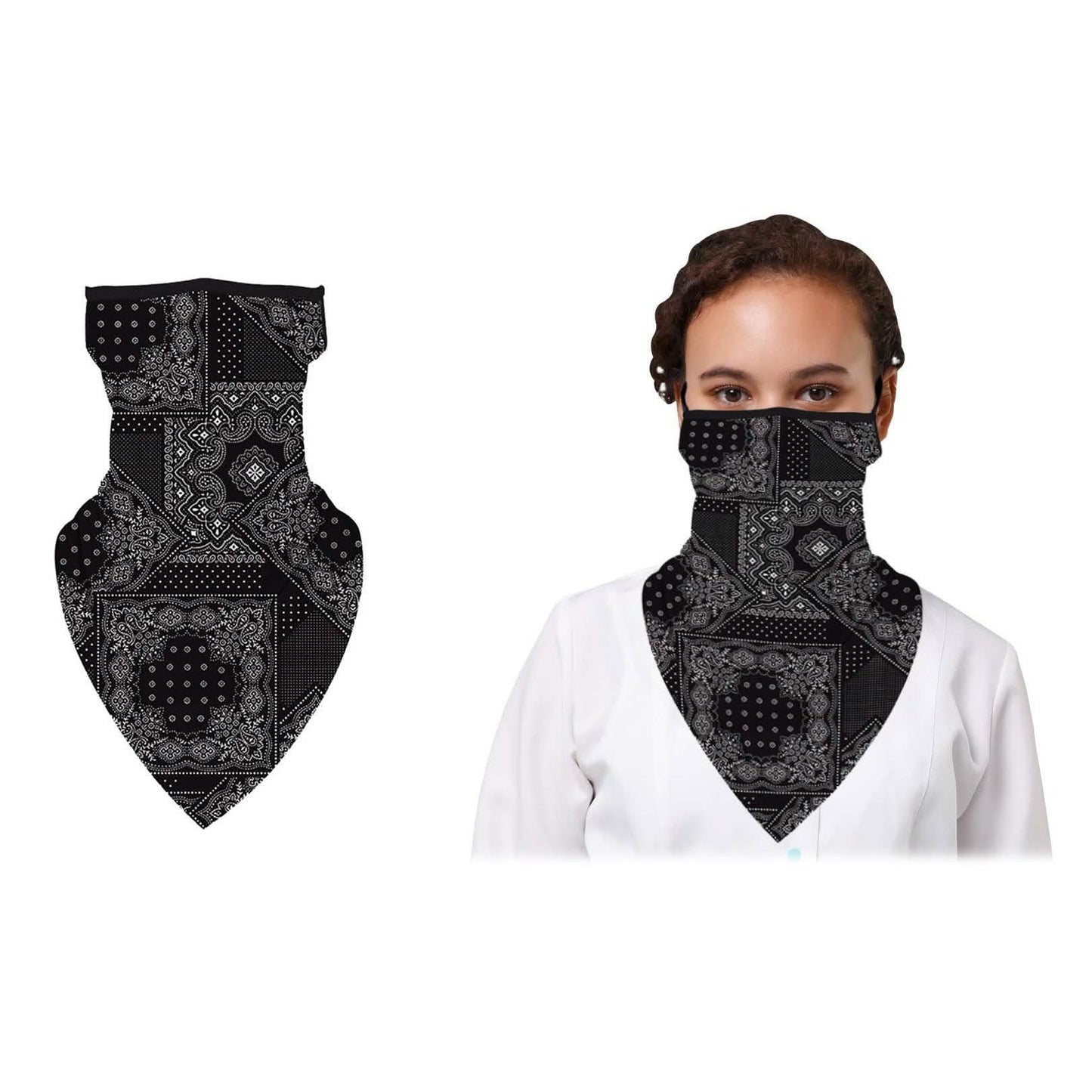 Balaclava Face Mask Neck Gaiter with Earloop for Men and Women DailySale