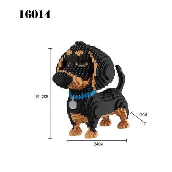 Balody Cartoon Dog Building Bricks Educational Assembly Model Kit DailySale