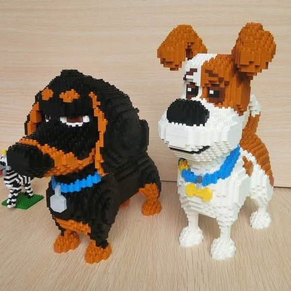 Balody Cartoon Dog Building Bricks Educational Assembly Model Kit DailySale