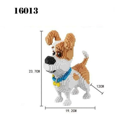 Balody Cartoon Dog Building Bricks Educational Assembly Model Kit DailySale