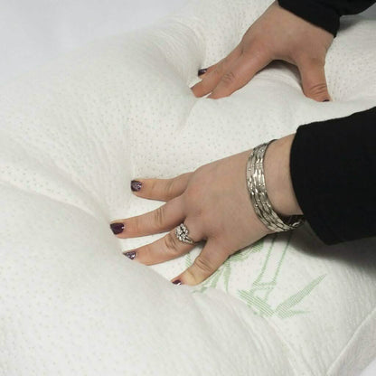 2-Pack: Bamboo Comfort Memory Foam Pillows - Hypoallergenic Removable Cover DailySale
