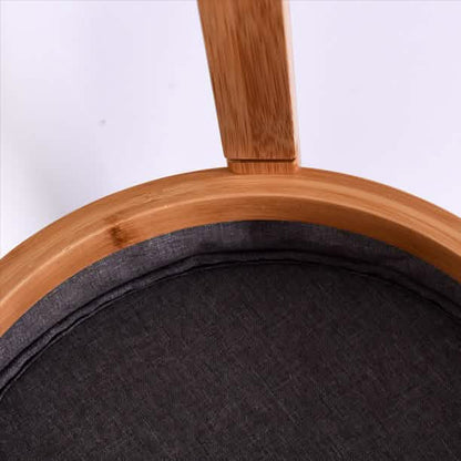 Bamboo Hanger with Storage Rack Living Room Bedroom DailySale