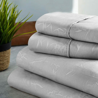 Bamboo Leaf Embossed Sheet Sets DailySale