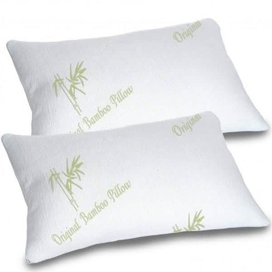 Bamboo Memory Foam Hypoallergenic Pillow - Assorted Sizes DailySale