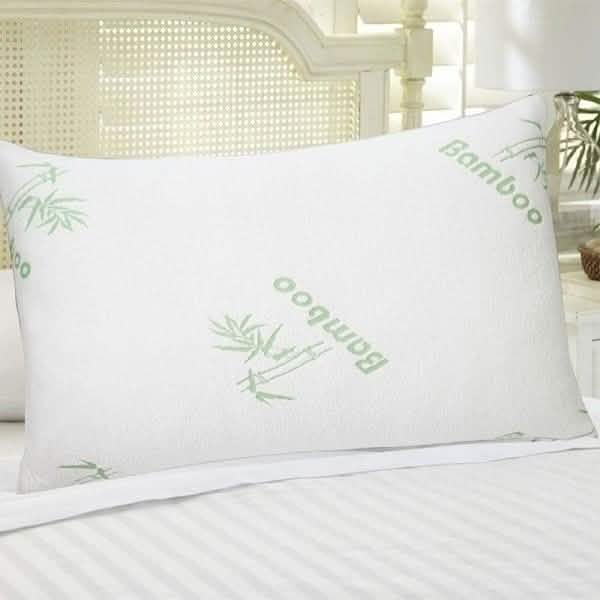 Bamboo Memory Foam Hypoallergenic Pillow - Assorted Sizes DailySale