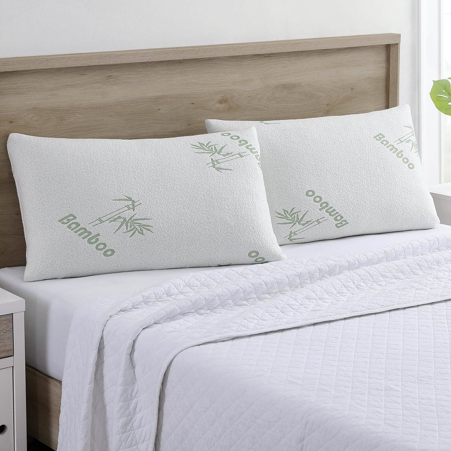 Bamboo Memory Foam Pillow DailySale
