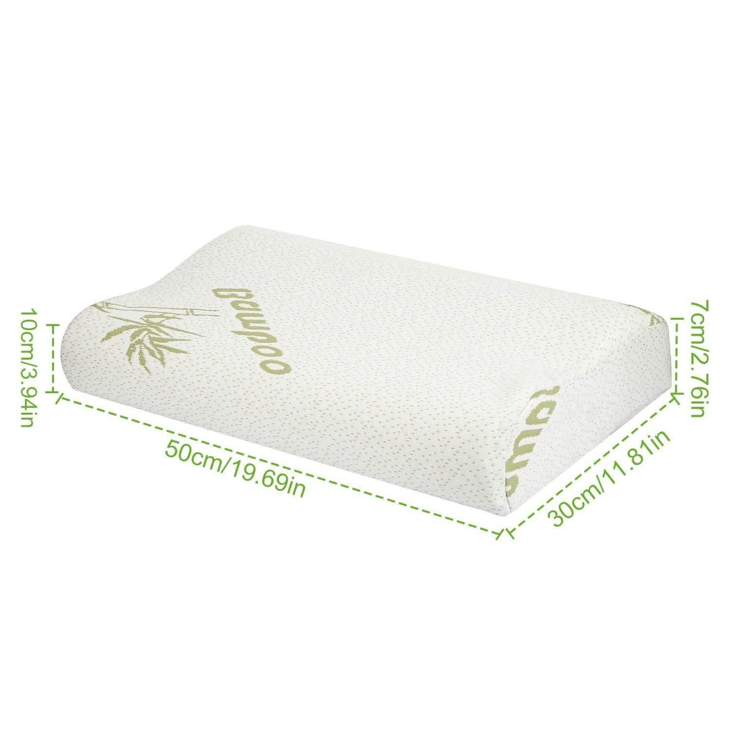 Bamboo Memory Foam Sleep Pillow DailySale