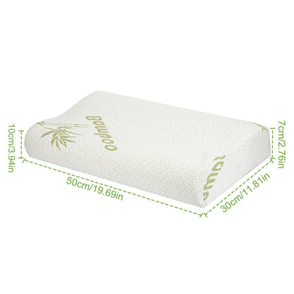 Bamboo Memory Foam Sleep Pillow DailySale